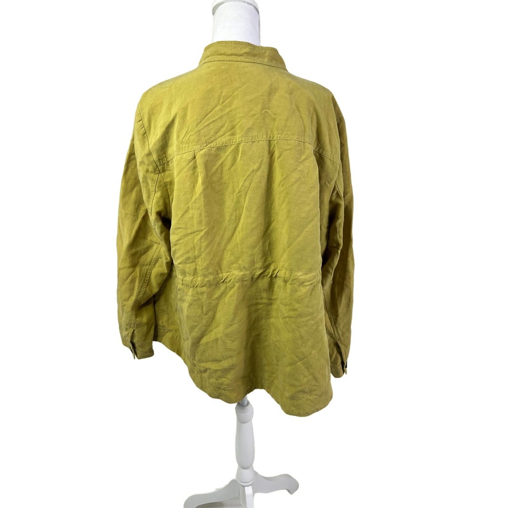 Loft Plus Drawstring Utility Jacket White Size 18… - image 2